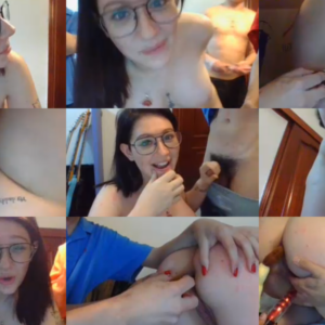 Un trocito de una webcam con mi amigo Gay y dos tímidos (1hora y 7minutos)